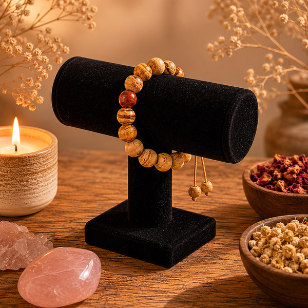 Pulsera De Palo Santo Natural
